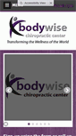 Mobile Screenshot of bodywisechiropractic.net